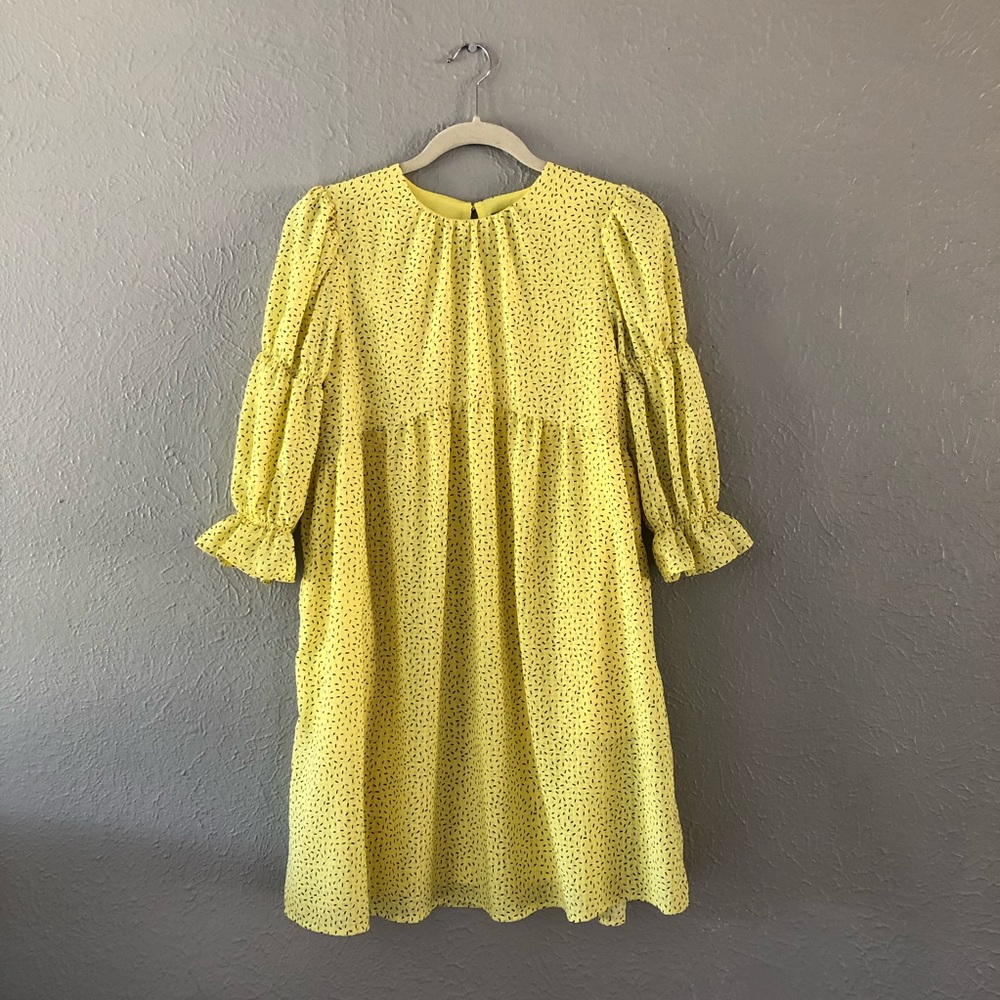 Who What Wear Target Yellow Summer Spring Easter Dress - XSmall